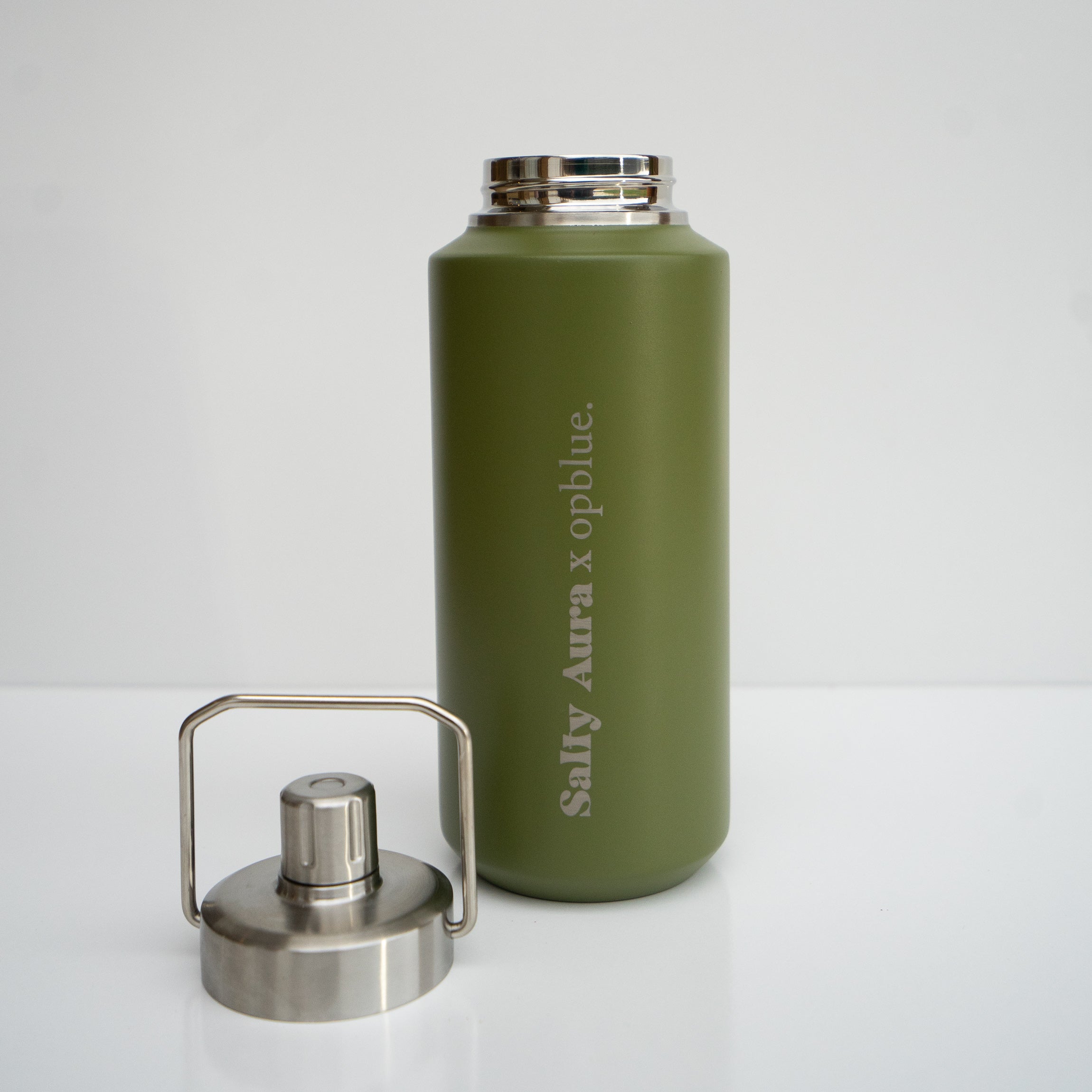 950ml Insulated Bottle Olive - 100% Profits Donated
